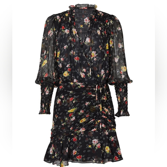 🔴SALE! VERONICA BEARD FLORAL DRESS NWOT - Picture 8 of 9